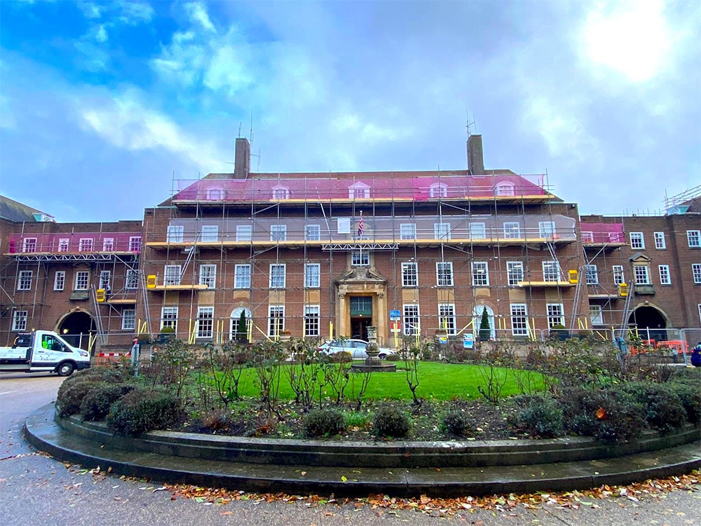 Commercial Scaffolding services in West Sussex