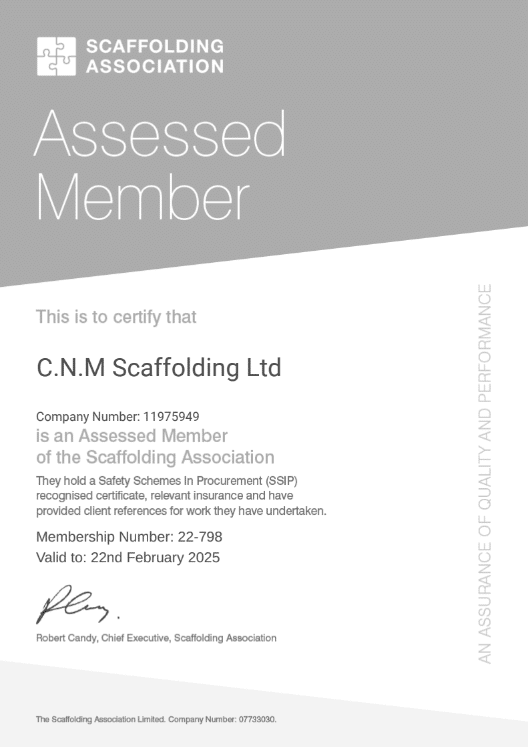 New Accreditation Certificate
